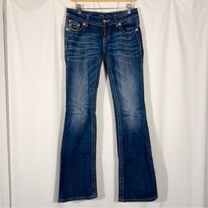 Miss Me Y2K Rhinestone Bootcut Flare Jeans